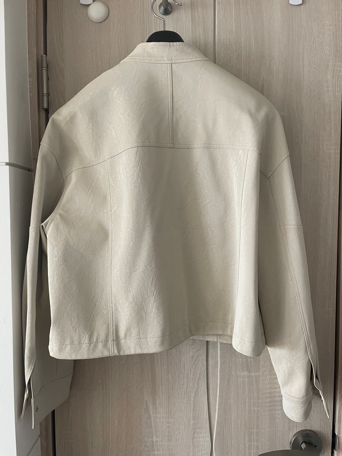 vpplement 비건 레더 블루종 자켓 S 상품이미지8