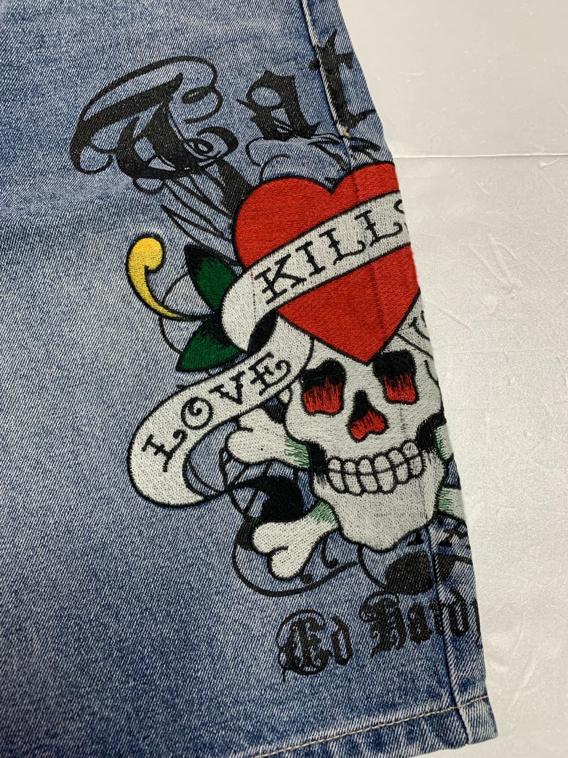 에드하디 데님 반바지 쇼츠 상품이미지3