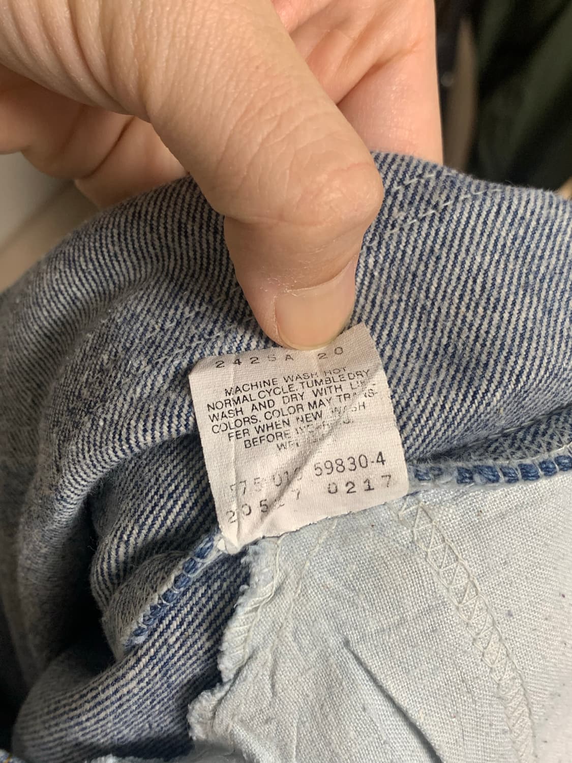 90s levis 리바이스 517 usa made 상품이미지6