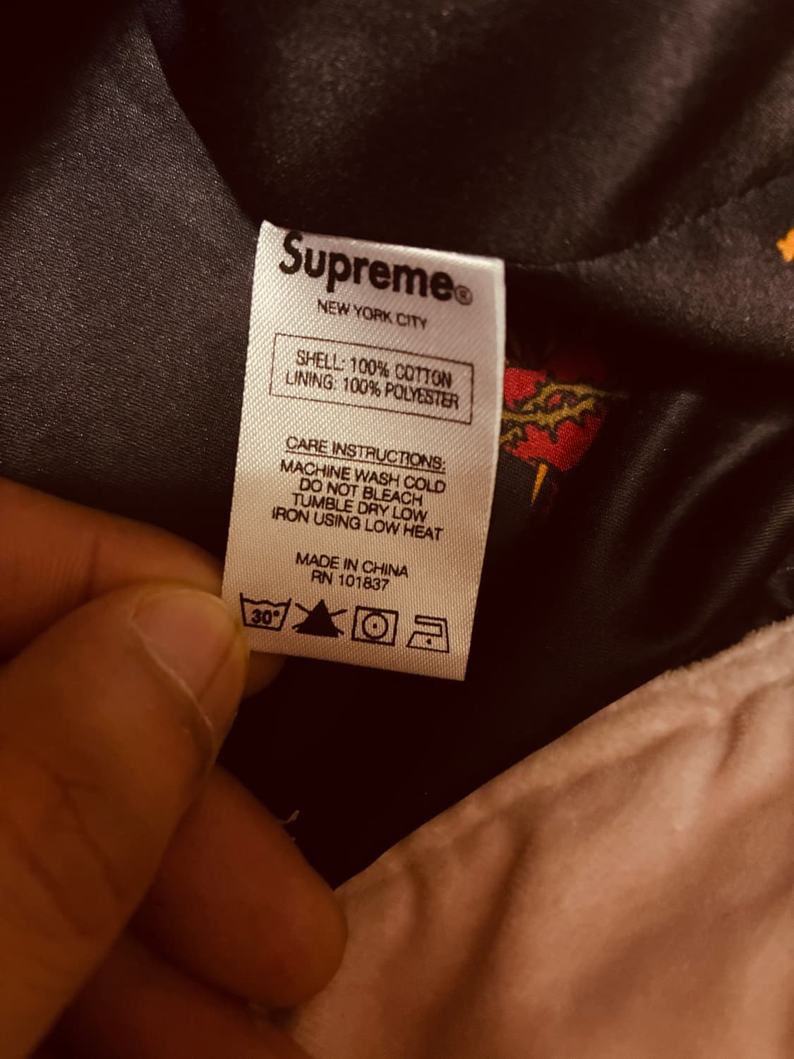 슈프림 벨루어 트러커 자켓 M 상품이미지6