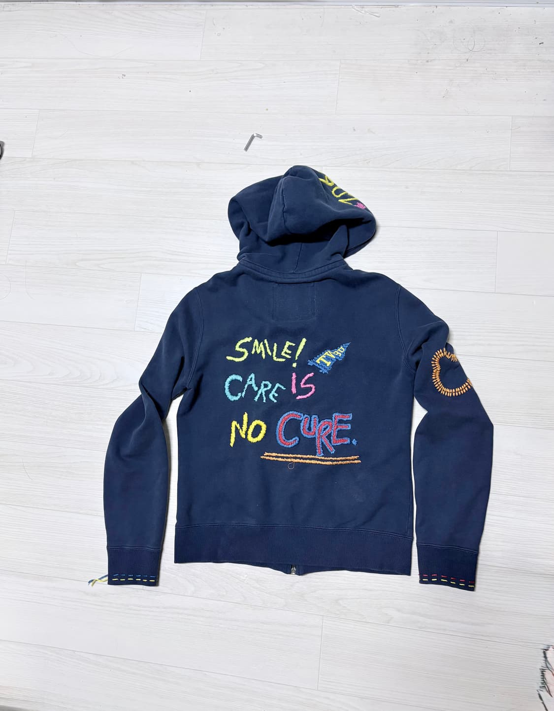 티니위니 자수 y2k 별 후드집업 가디건 상품이미지3