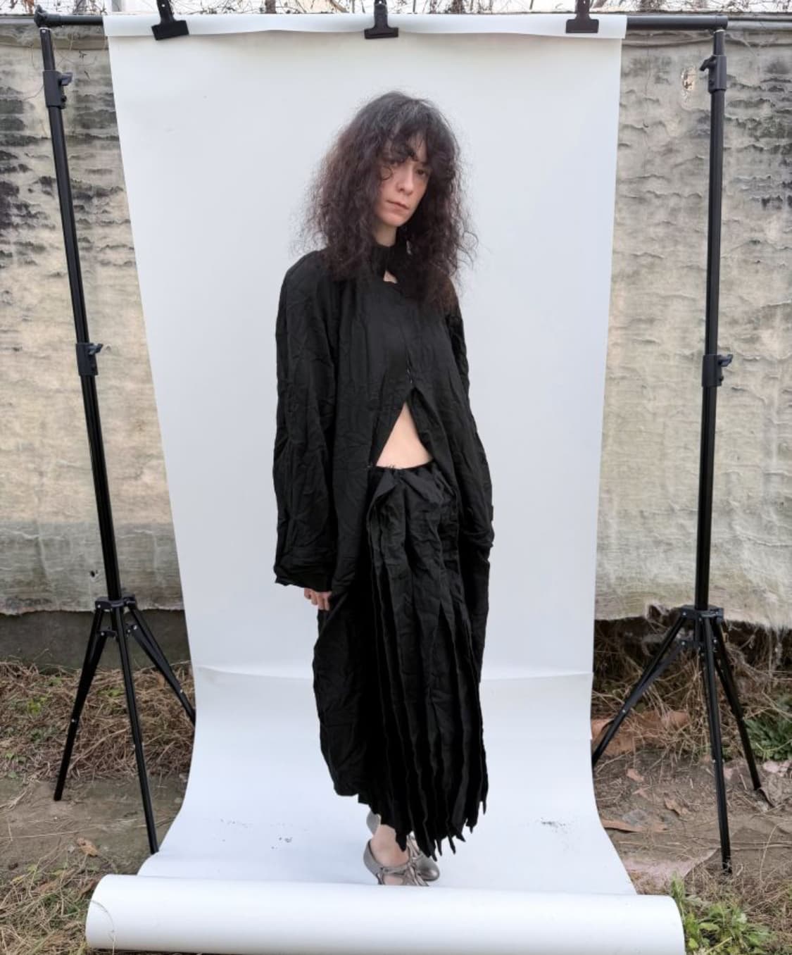 새상품) Paper wool mid layer coat (eont’s) 상품이미지1