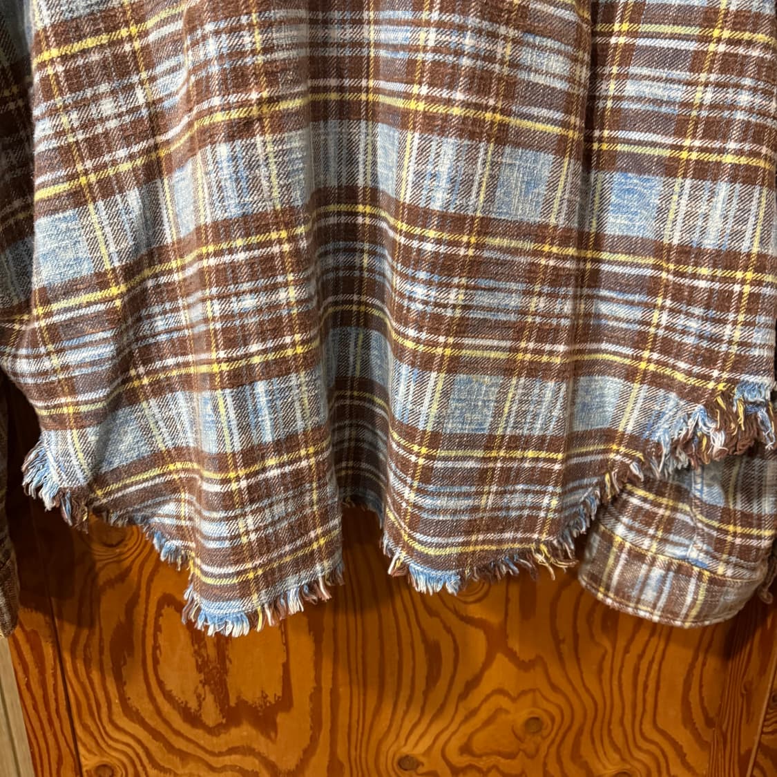 R13(알써틴,알썰틴) 스레드 체크 셔츠 상품이미지8