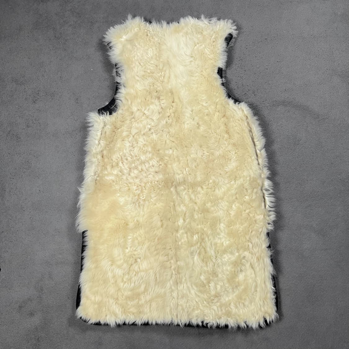 MARNI 마르니 양털 시어링 베스트 롱 무스탕 자켓 상품이미지5