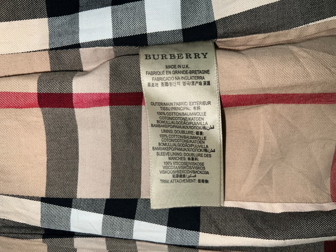 Burberry Double-Breasted Trench Coat 상품이미지4