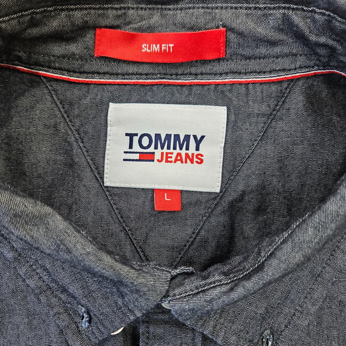 [L] 타미진스 슬림핏 옥스퍼드 긴팔셔츠 0102YH1 상품이미지3