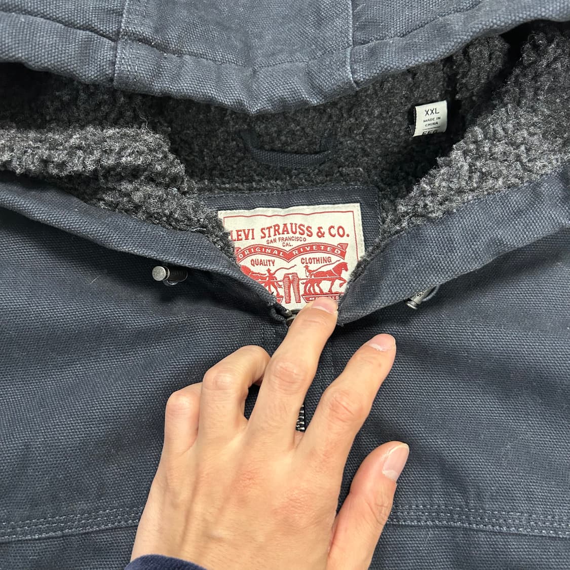 리바이스 워크후드자켓 상품이미지3