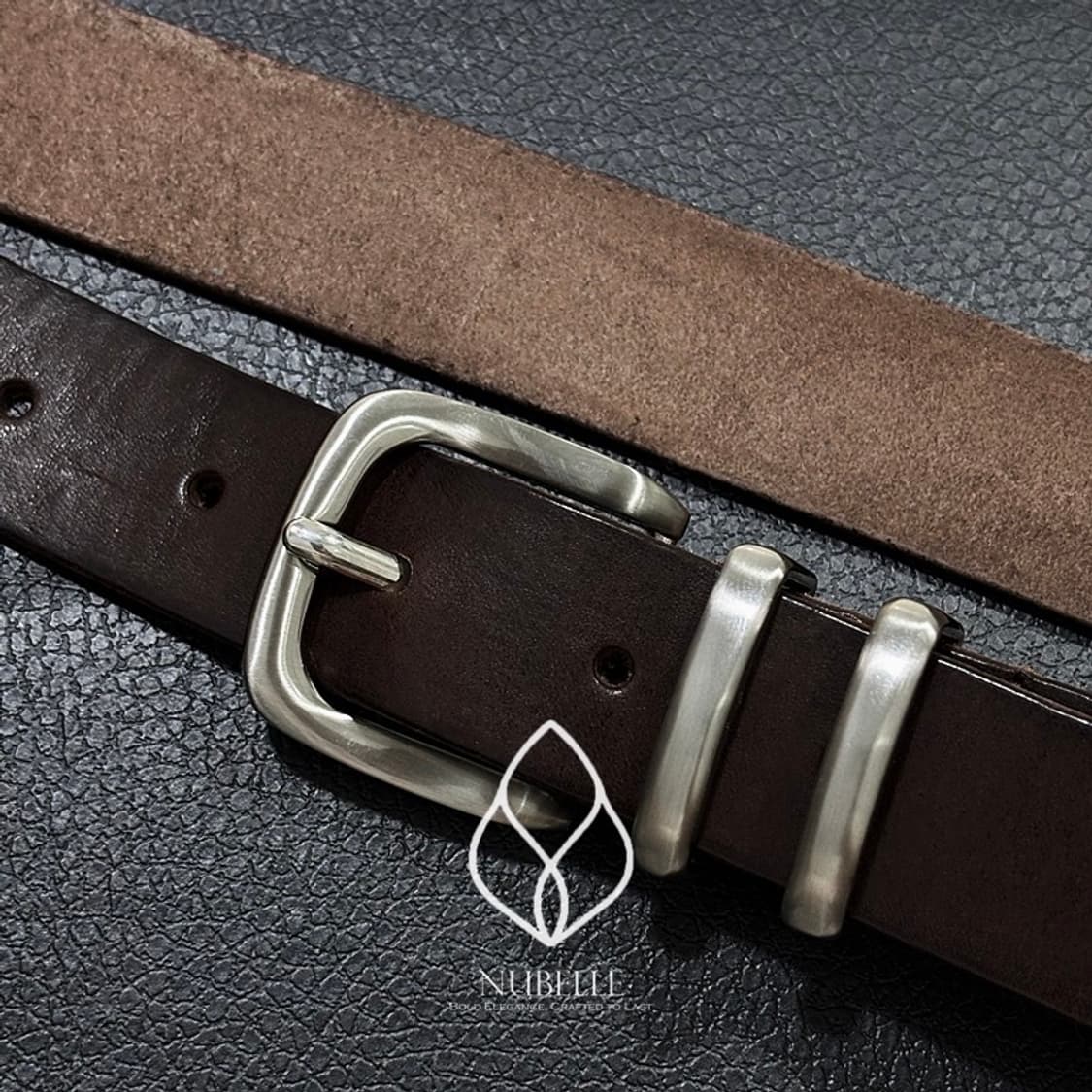 🌗 Double ring basic belt / 더블 링 웨스턴 벨트 상품이미지3