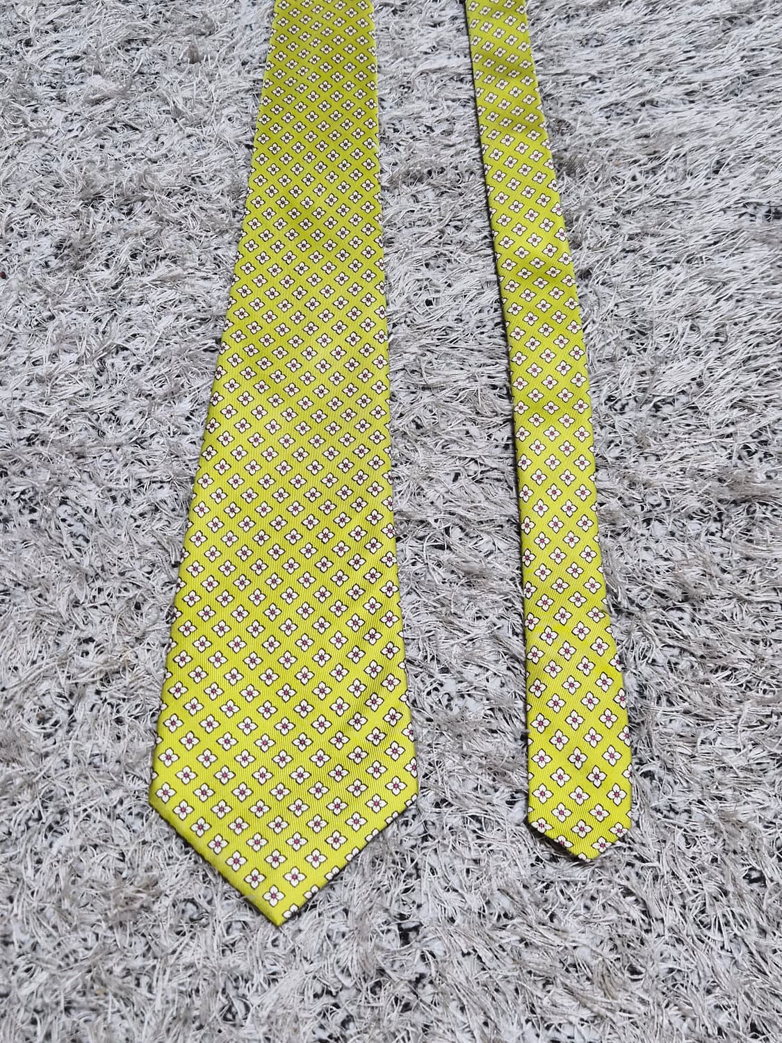 짐톰슨 플라워 도트 패턴 넥타이 Free - N68 상품이미지5