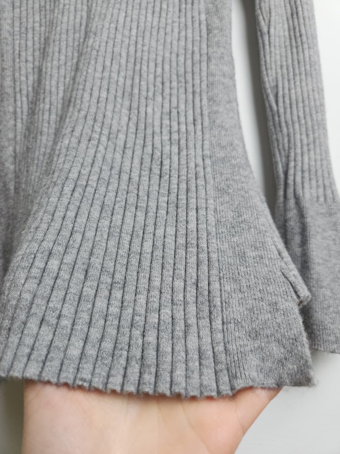 (지고트)골지 트임 니트 상품이미지8