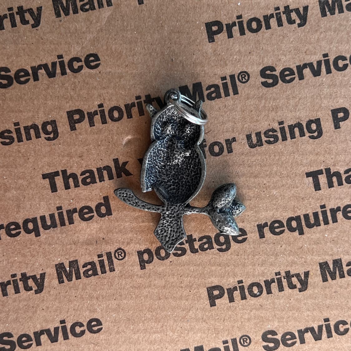 90s vtg Owl Keyring 상품이미지2