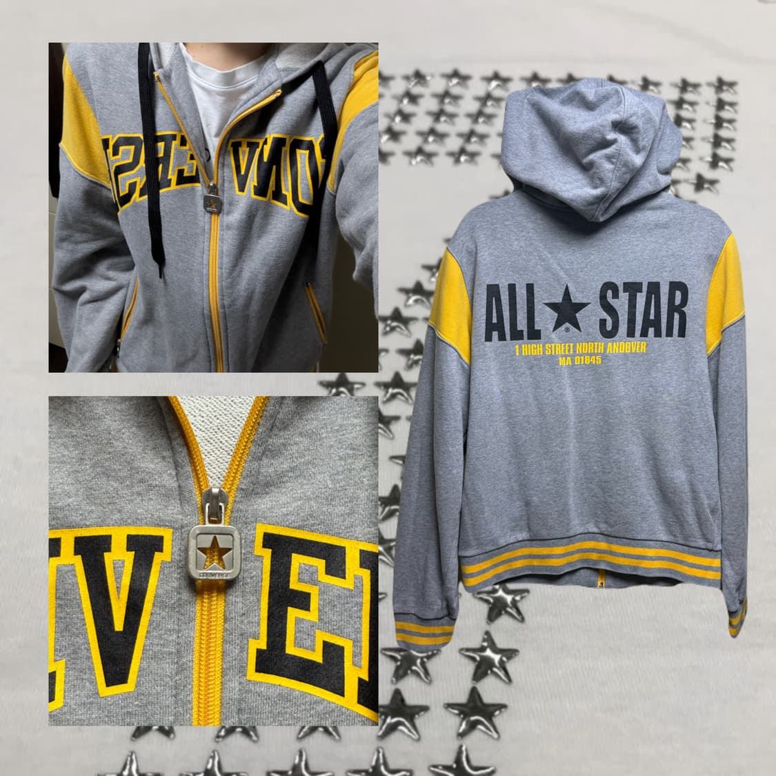 컨버스 y2k 올드스쿨 후드집업 상품이미지2