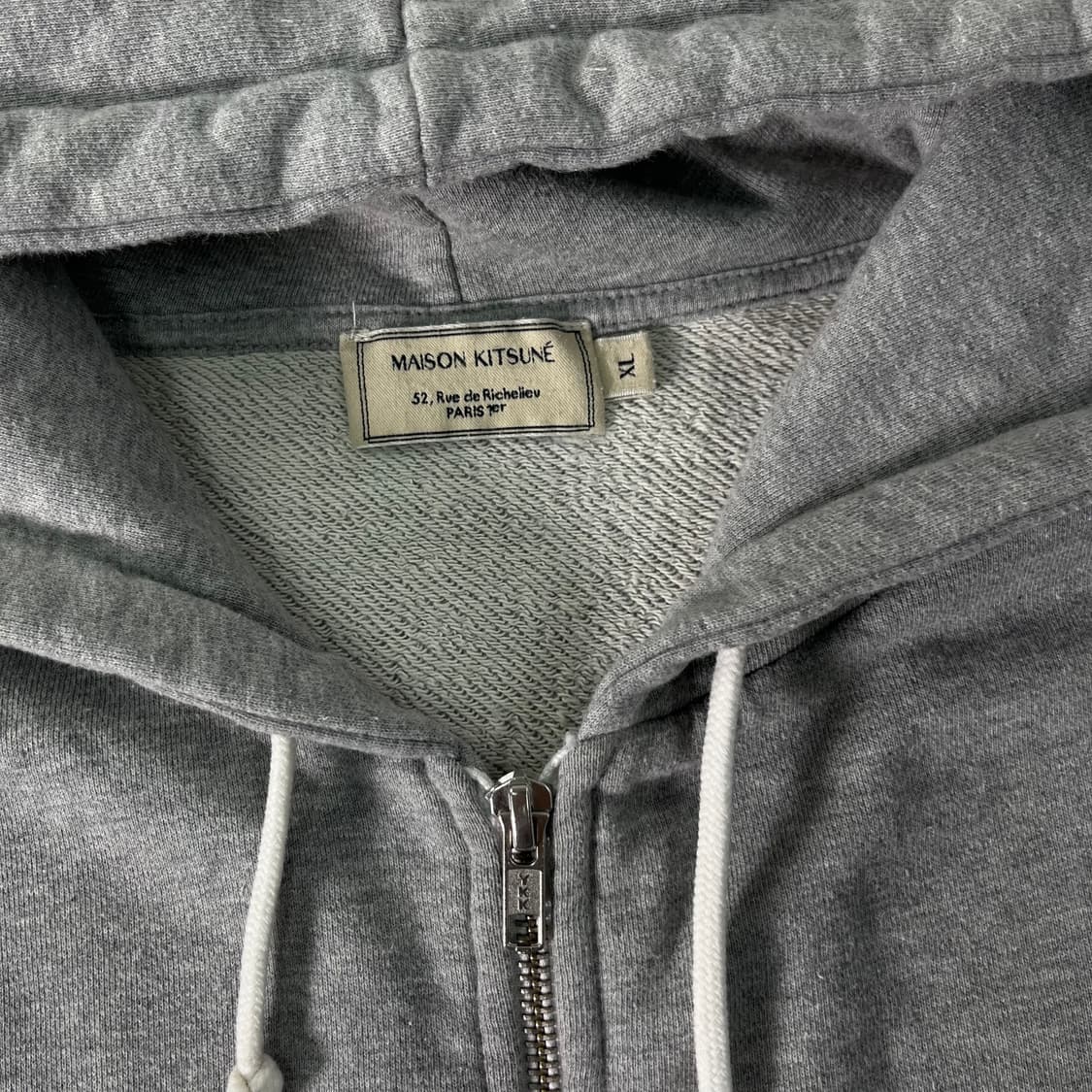 100 메종키츠네 컬러 폭스 후드집업 상품이미지3