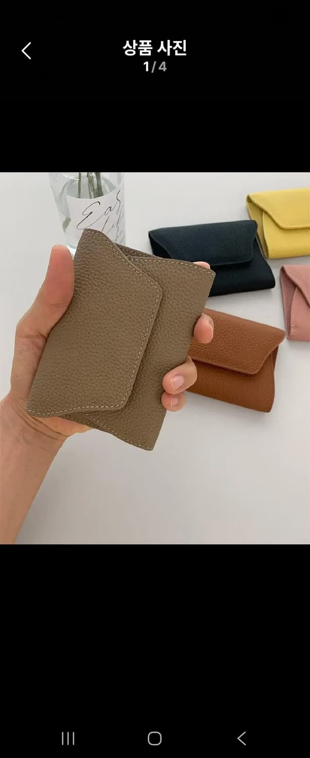 소가죽 카드지갑 상품이미지1