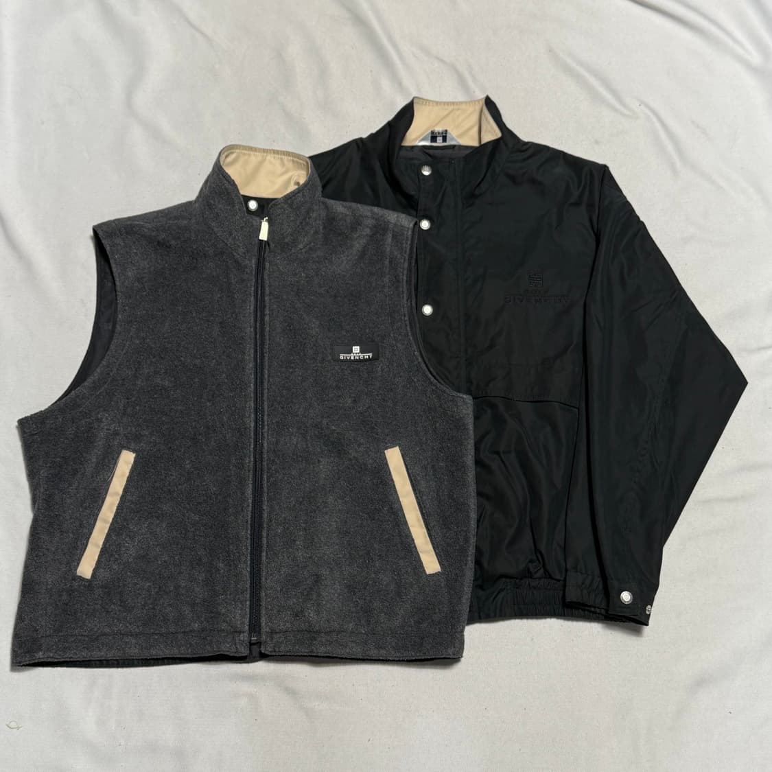 L 지방시 블랙 블루종 자켓 상품이미지2