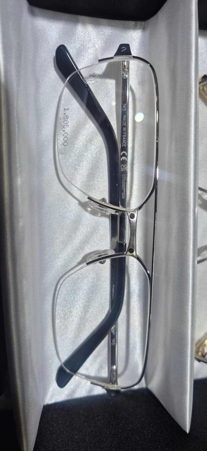 까르띠에 안경 투브릿지 CT0308O 실버 판매합니다 상품이미지1