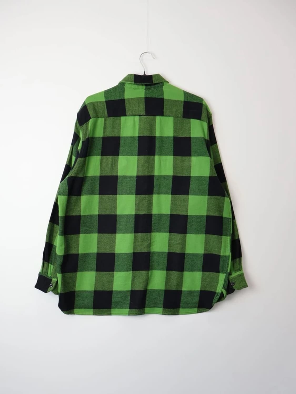 Levi's Green Buffalo Check Flannel Shirt 상품이미지6