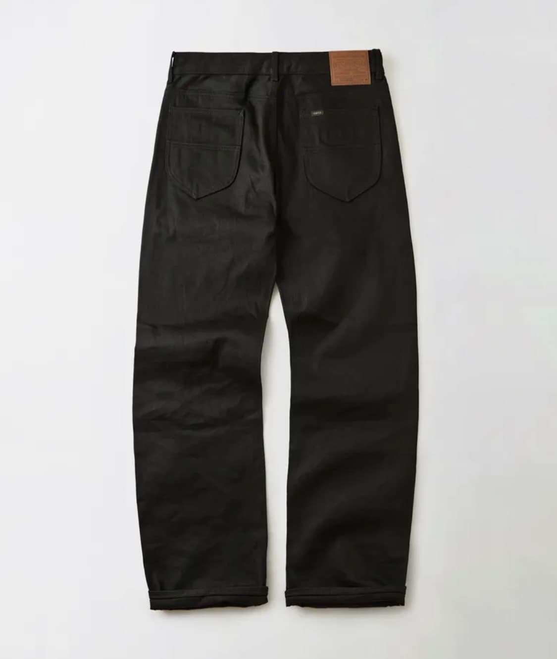 아웃스탠딩 50S 셀비지 데님팬츠 블랙 상품이미지2