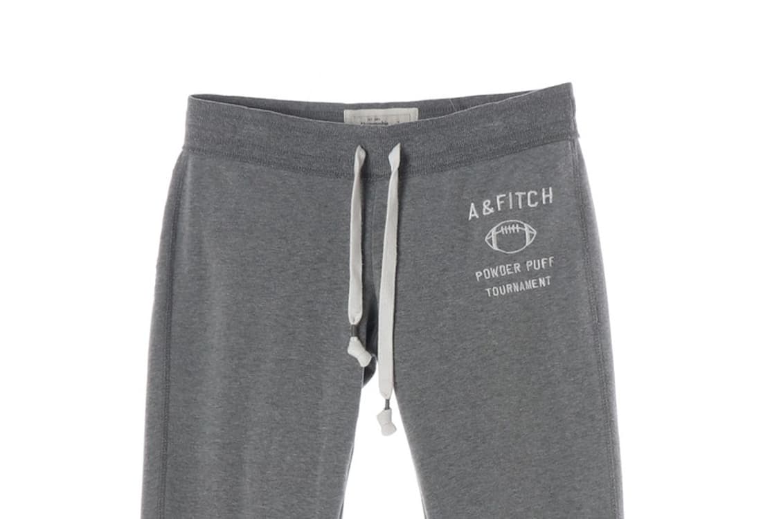 아베크롬비 다크그레이 로고 스웻팬츠 S 상품이미지3