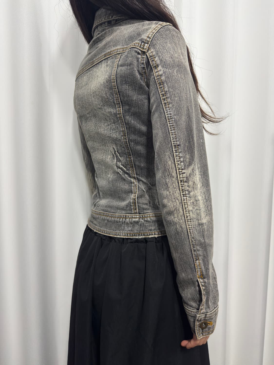 denim slim jacket 상품이미지5