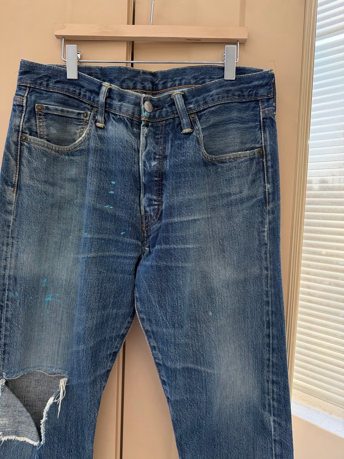 리바이스 501 vtg 데님 상품이미지4