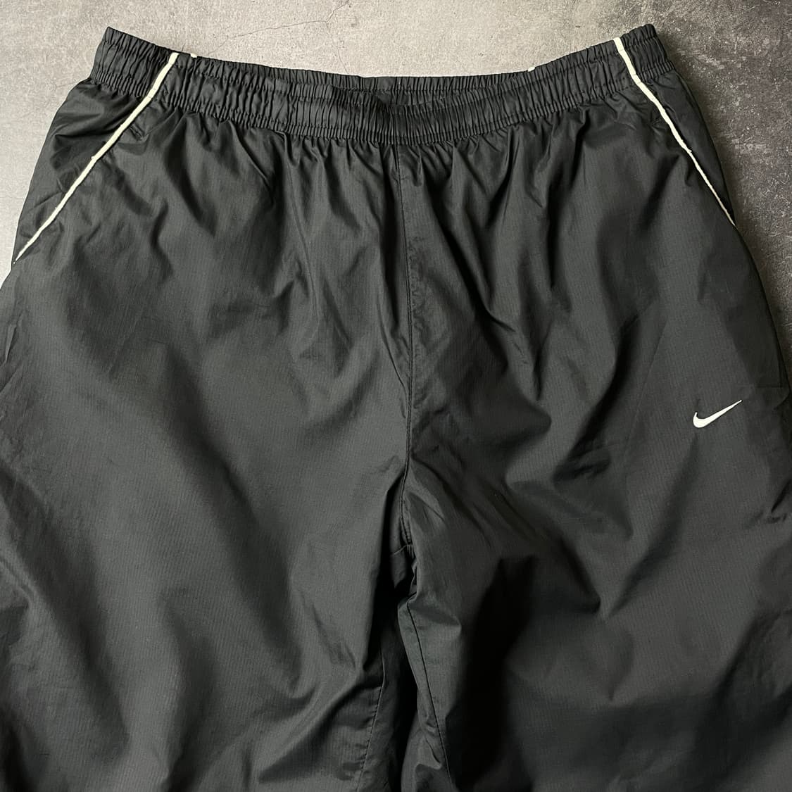 NIKE 00s 나이키 빈티지 블랙 패디드 트랙팬츠 A00573 상품이미지2