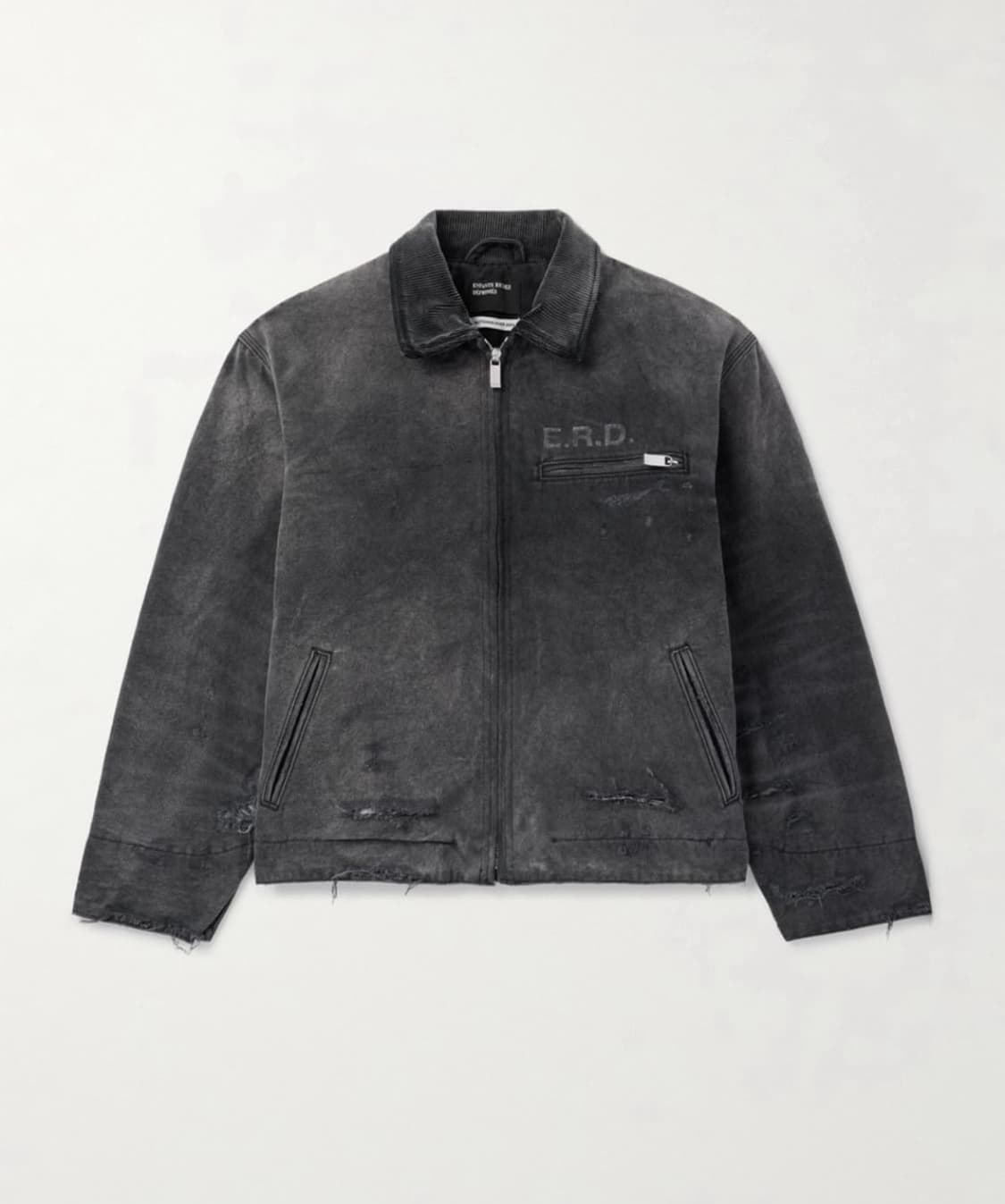ERD Blanket Lined Jacket Washed Black L 상품이미지1