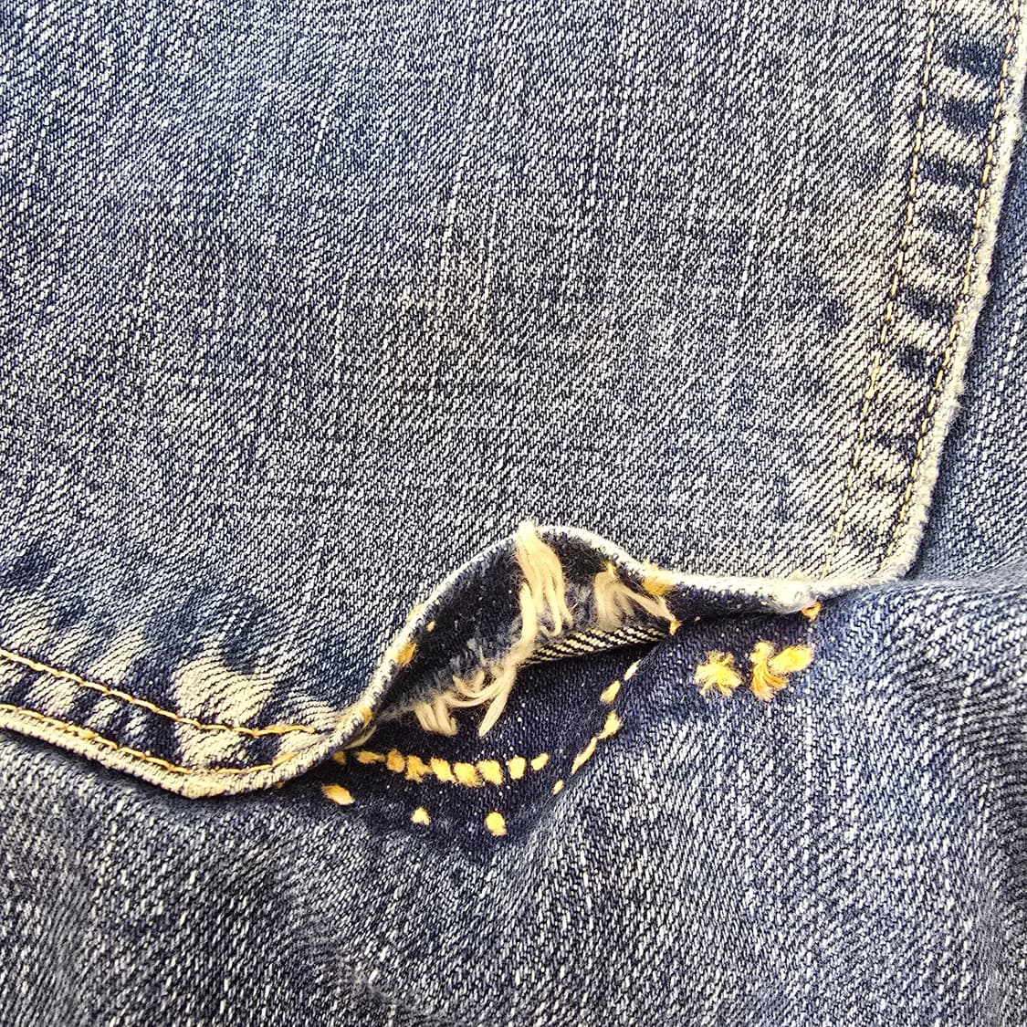 Vintage 90~00s Japan made 45rpm denim 31 상품이미지7