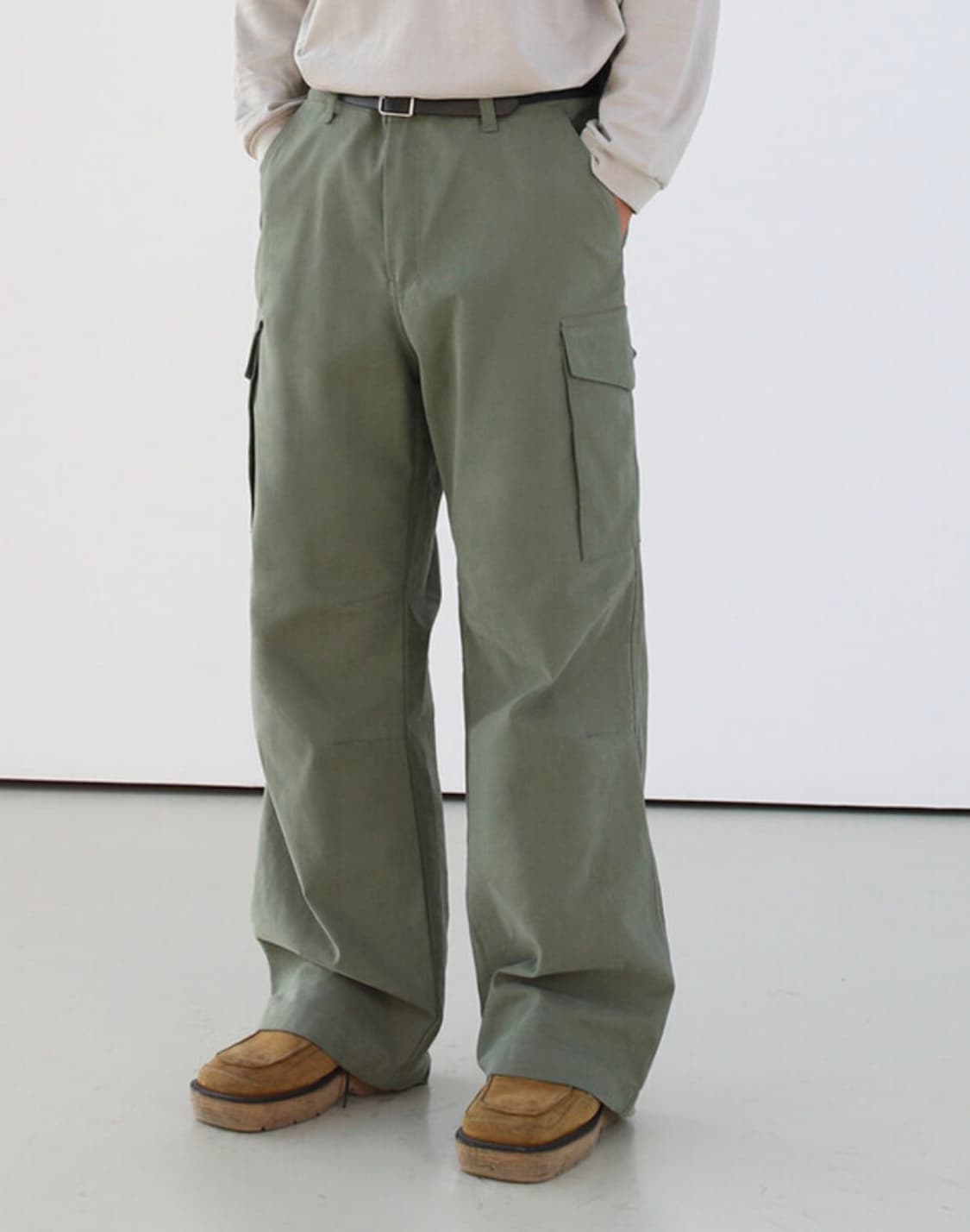 피치 와이드 카고 팬츠 상품이미지1