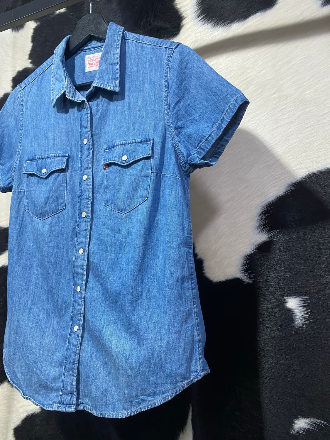 Levi’s 웨스턴 데님 반팔셔츠 상품이미지4