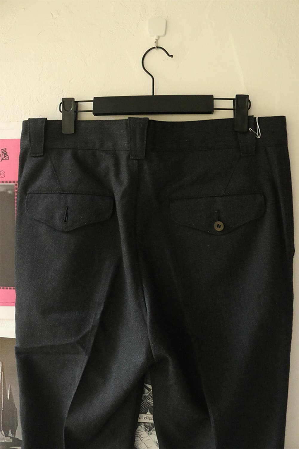 준야 와타나베 그레이 울 블렌드 트라우저  상품이미지6