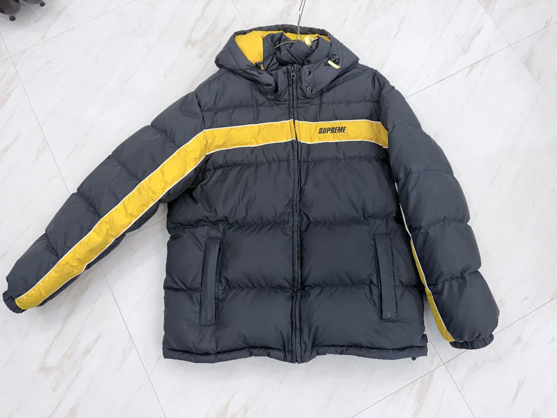 슈프림 패널 다운 패딩 L 상품이미지5
