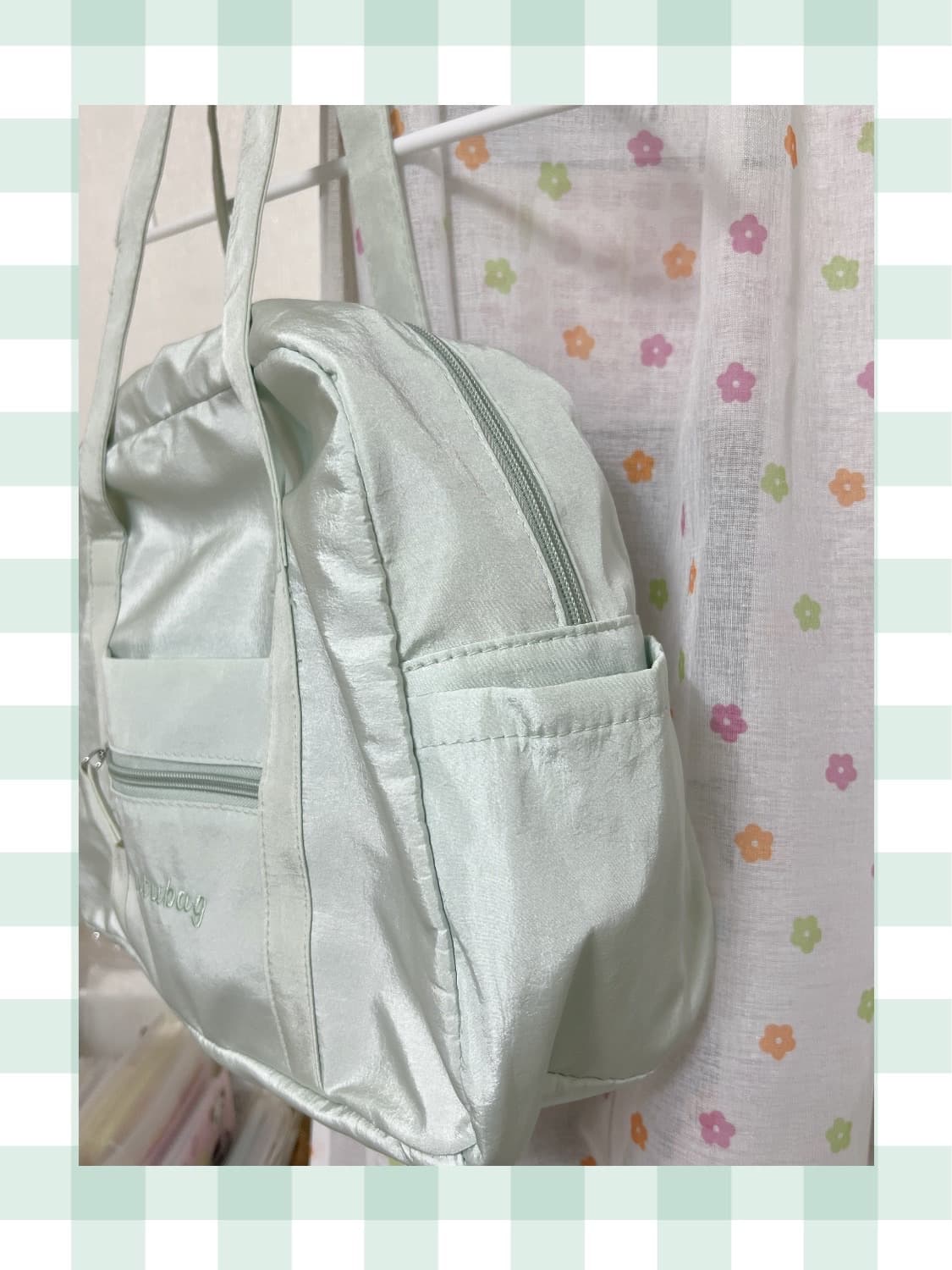 민트 토트백🌿 상품이미지3