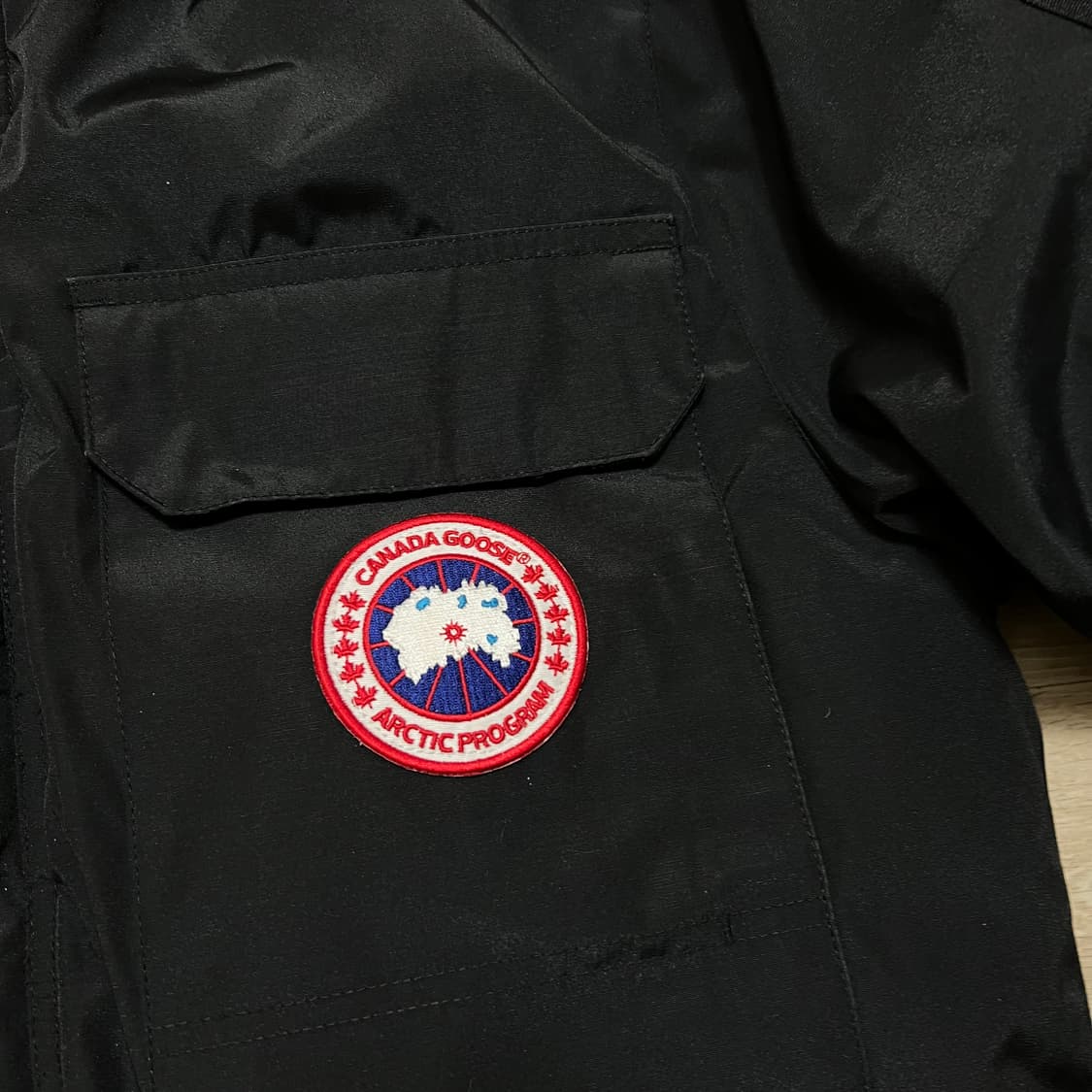 캐나다구스 여성 덕다운 퍼후드 익스페디션 파카 패딩 [네이비] XS/85 상품이미지4