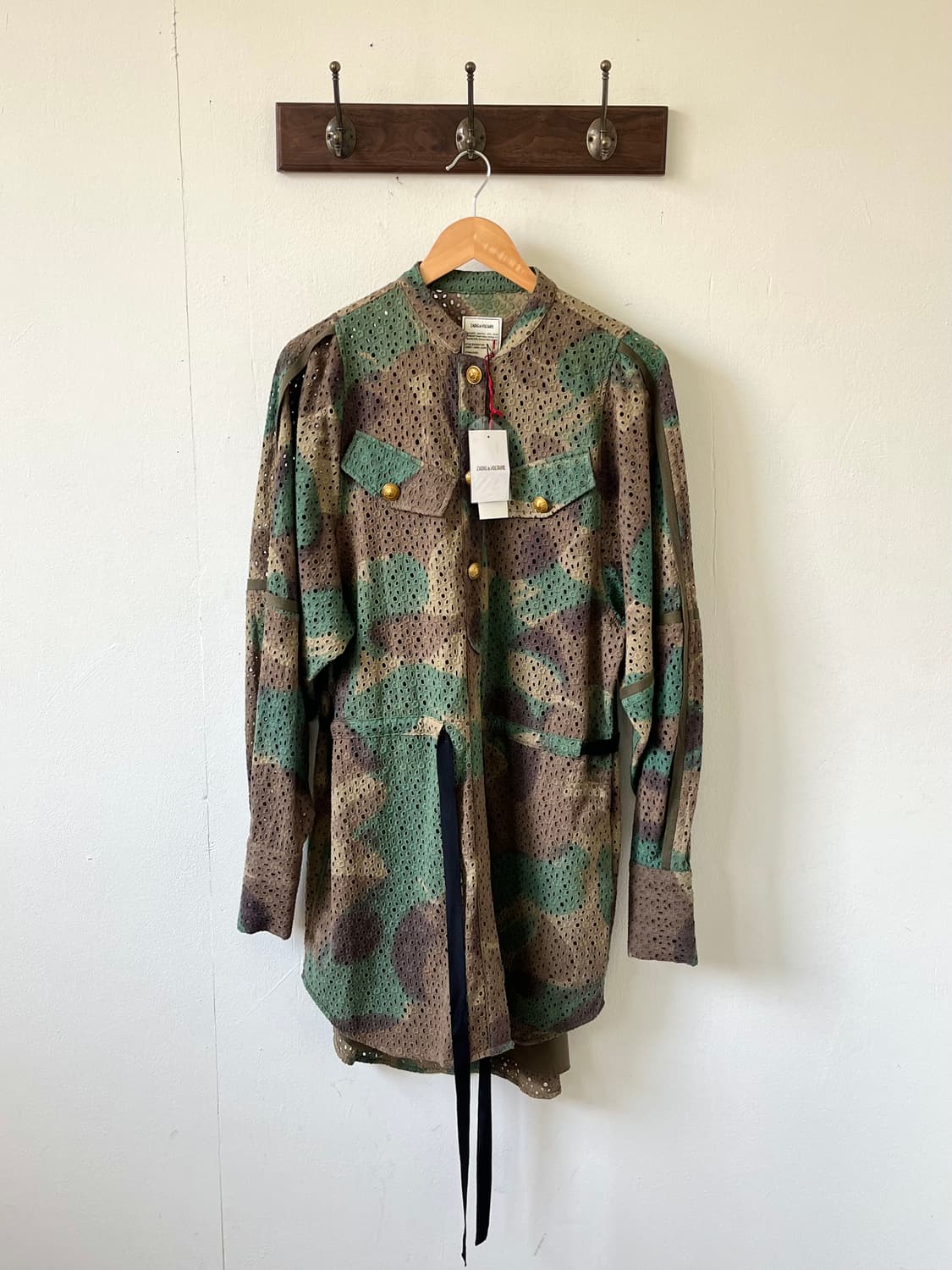 ZADIG&VOLTAIRE 밀리터리 원피스 자켓 상품이미지1