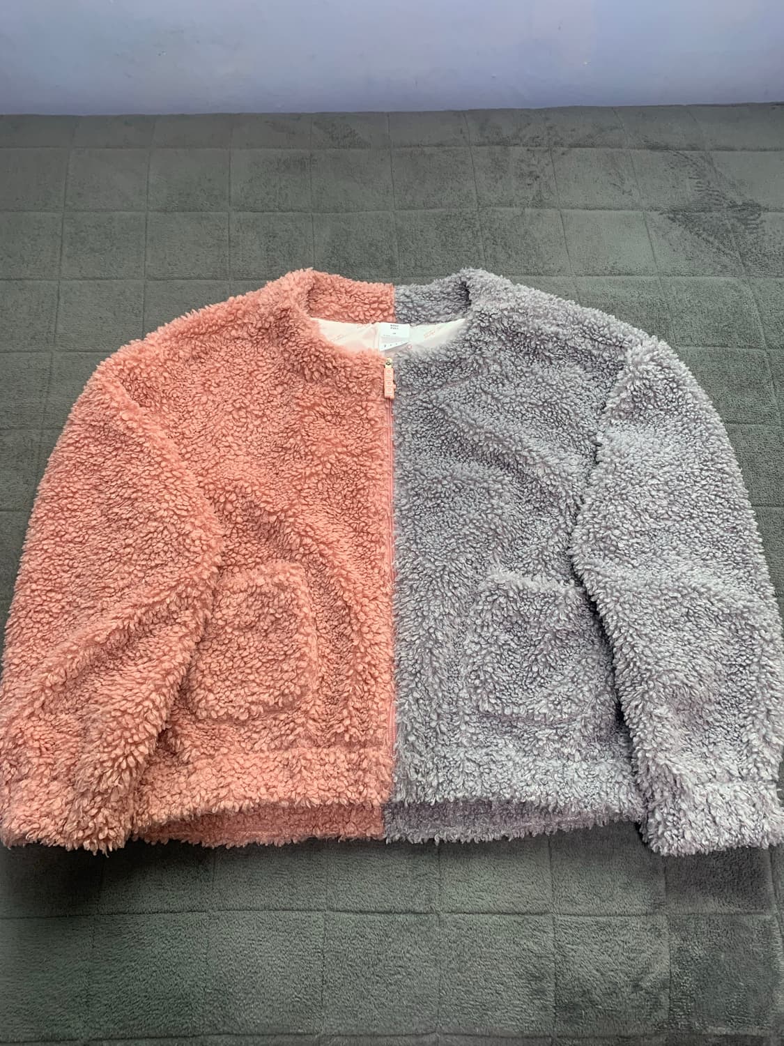 안다르 양털 덤블 집업 점퍼 상품이미지2