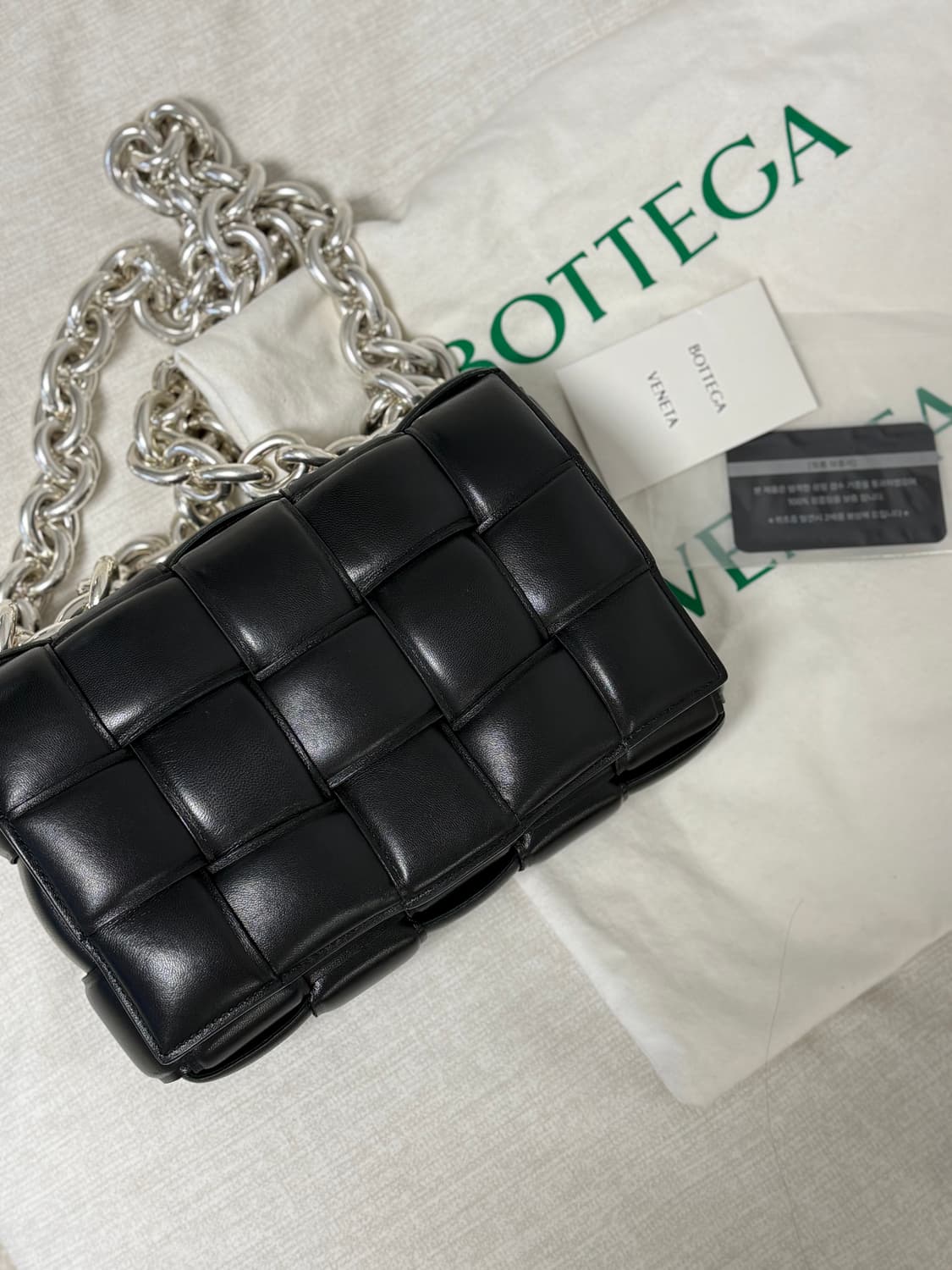 보테가 베네타 레더 체인백 (S급) 상품이미지2