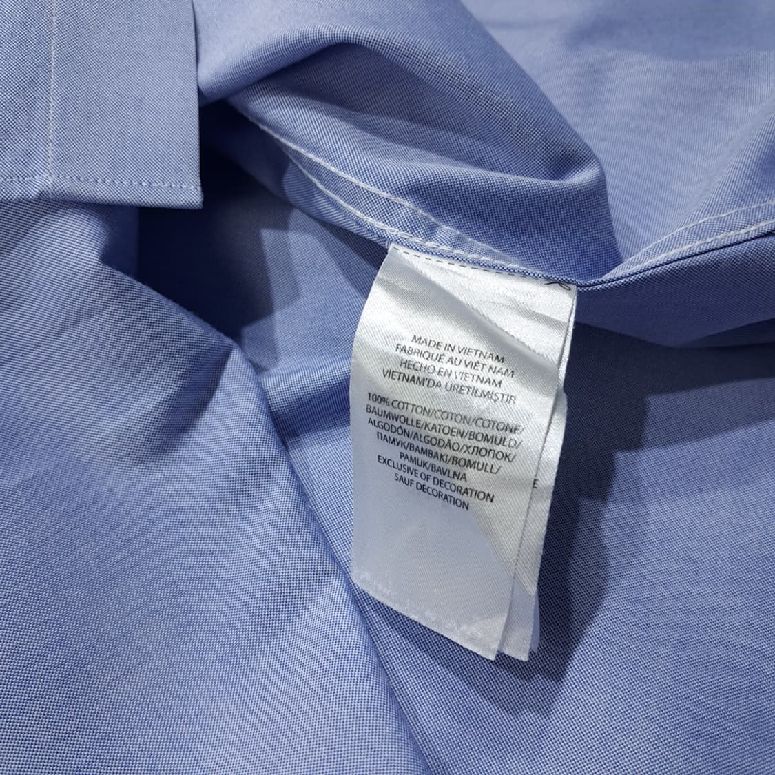 CL756 L 폴로 코튼 이지케어 멀티포니 블루 셔츠 남방 상품이미지5