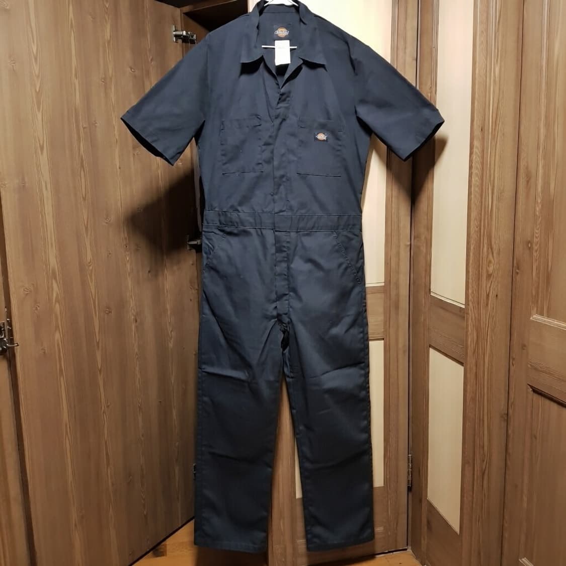 M/ 디키즈 반팔 커버올 오버롤/점프수트//2탄흰 상품이미지1