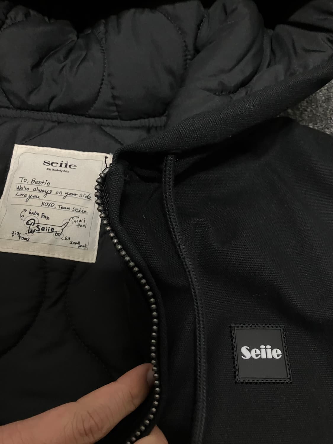 세이에 코튼 워크자켓 seiie 상품이미지4