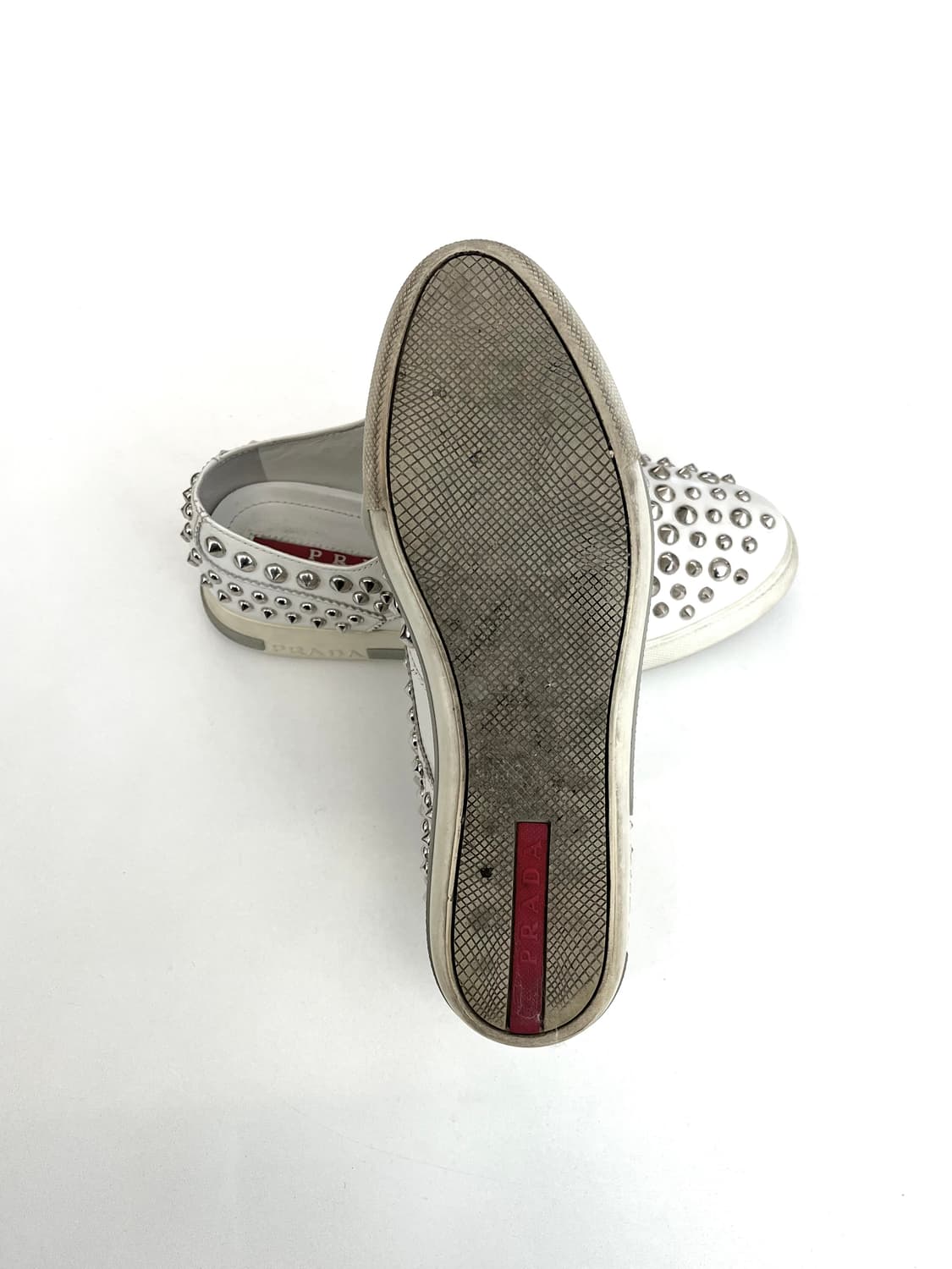 프라다 스포츠 아카이브 스터드 로퍼 스니커즈 상품이미지9