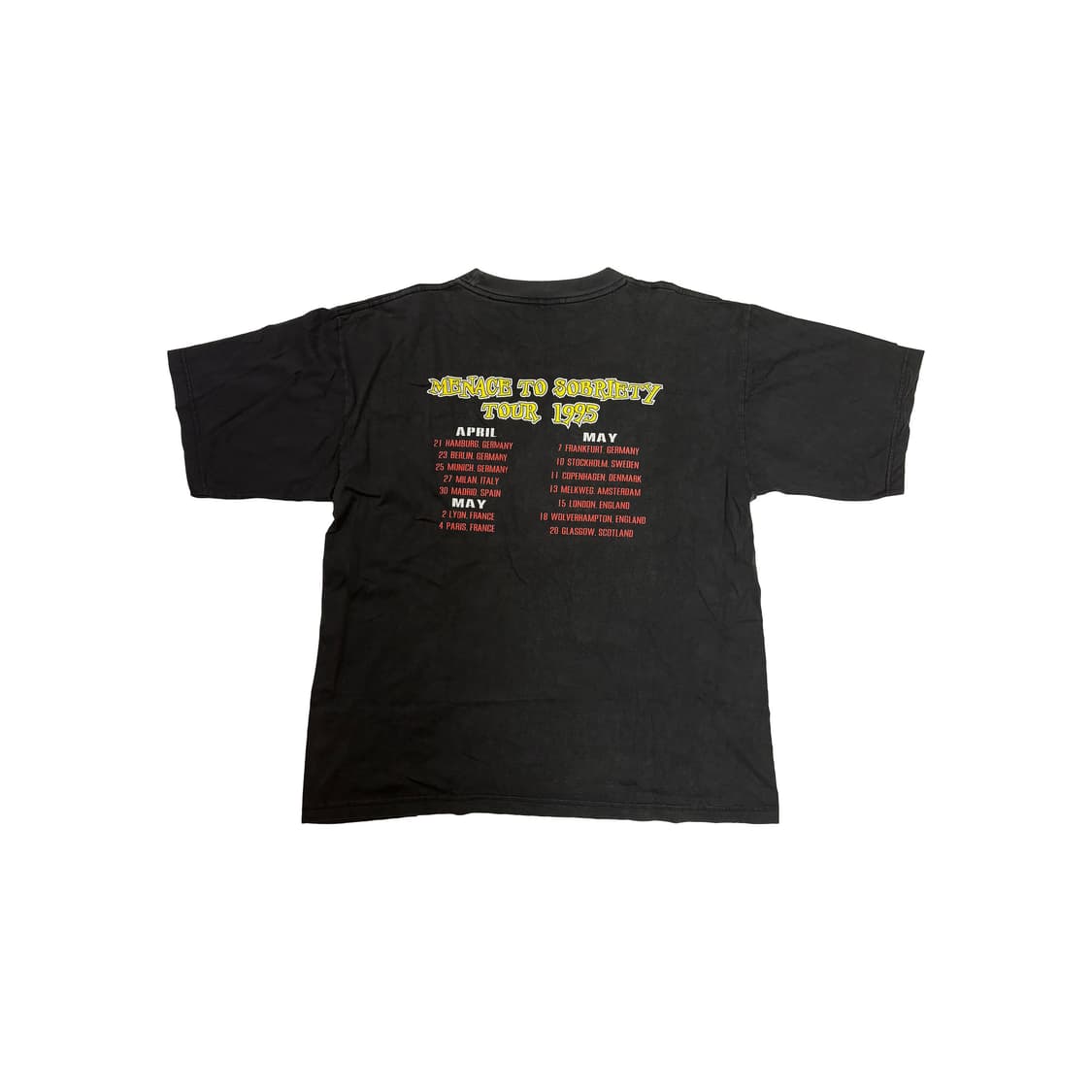 Ugly Kid Joe 95 Tour shirt 상품이미지2