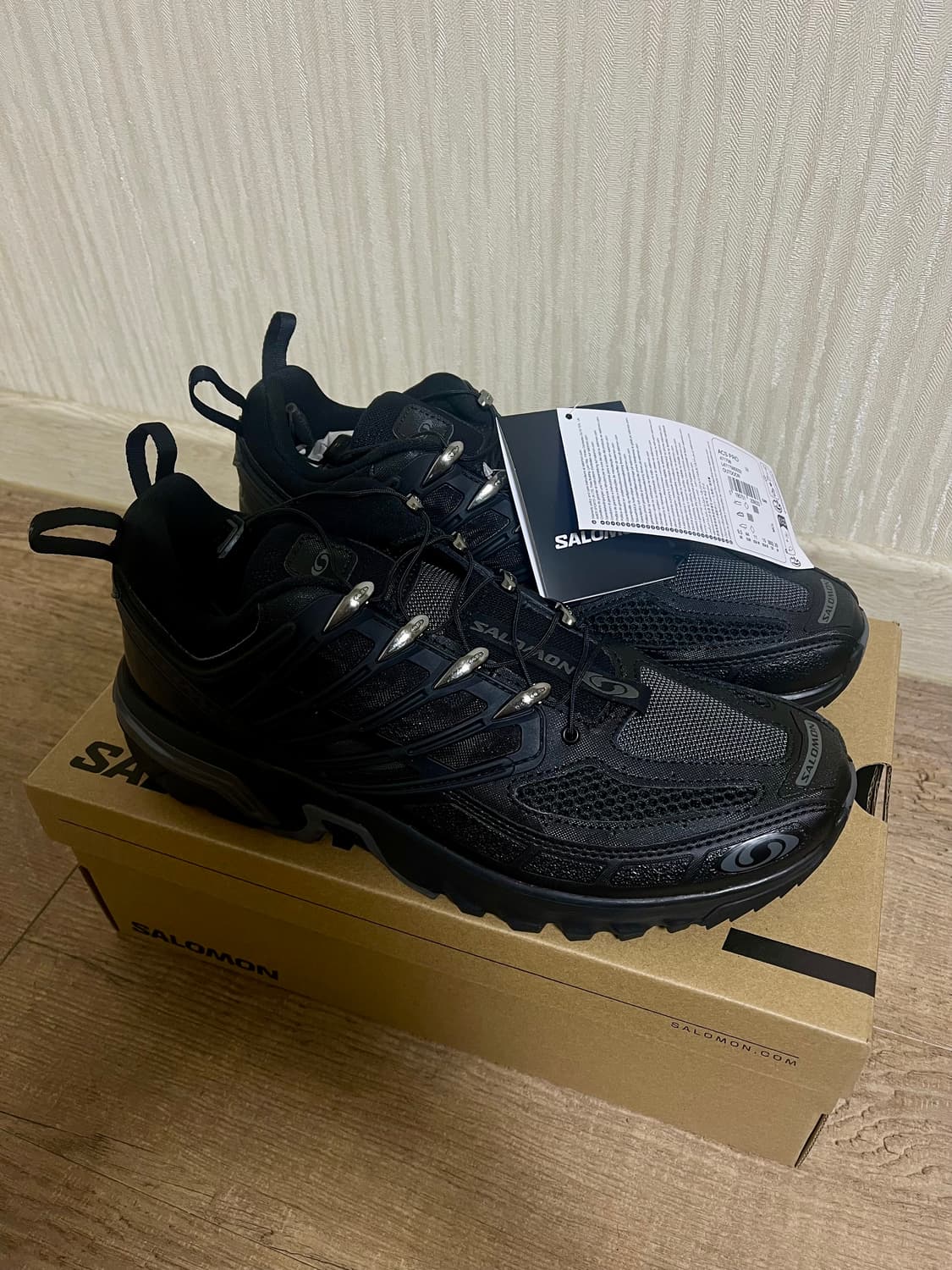 살로몬 acs pro 블랙 새상품 상품이미지2