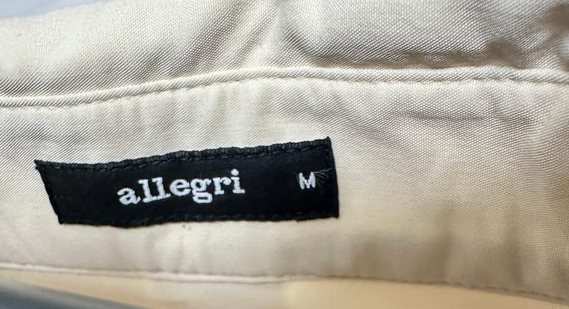 알레그리 아이보리 셔츠M(100-105)(택있음) 상품이미지9