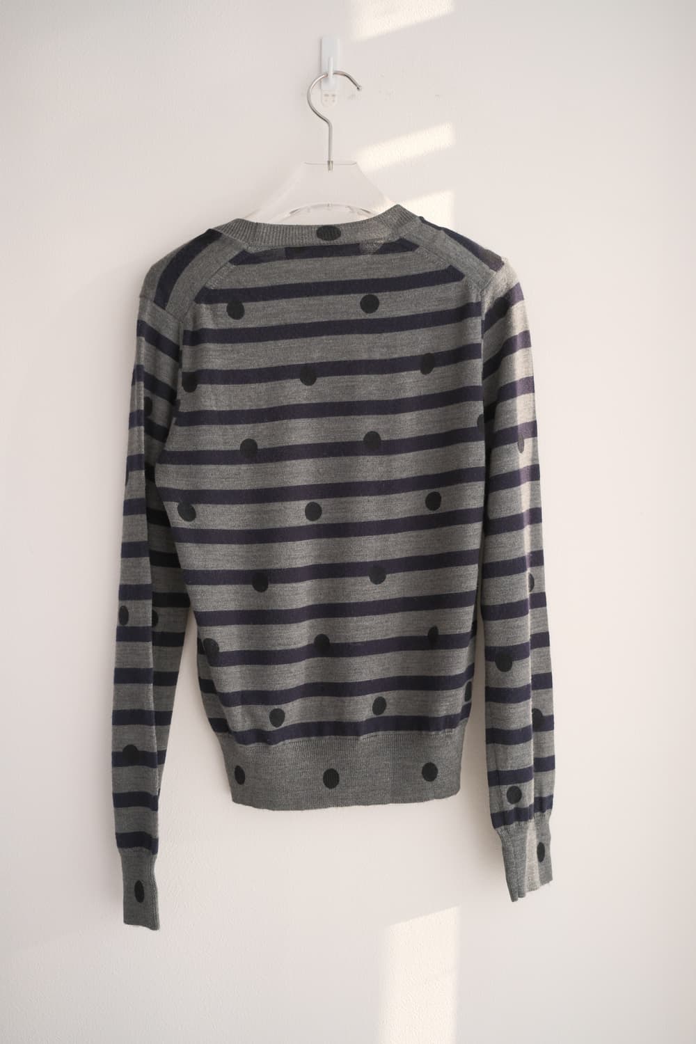 Stripe & dot knit top 상품이미지7