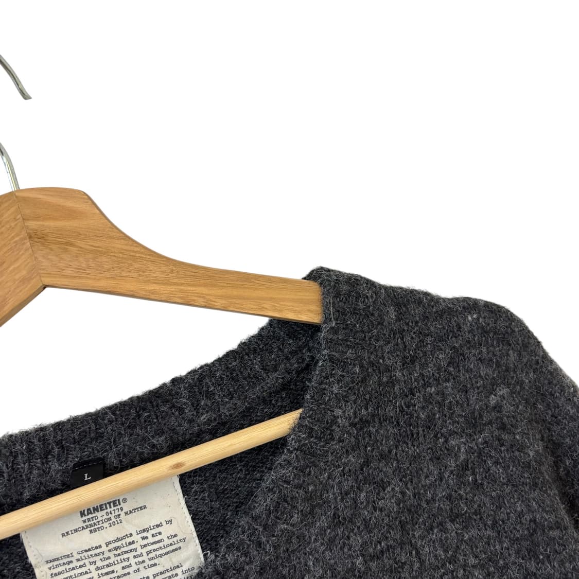 카네이테이 라운드넥 가디건 상품이미지3