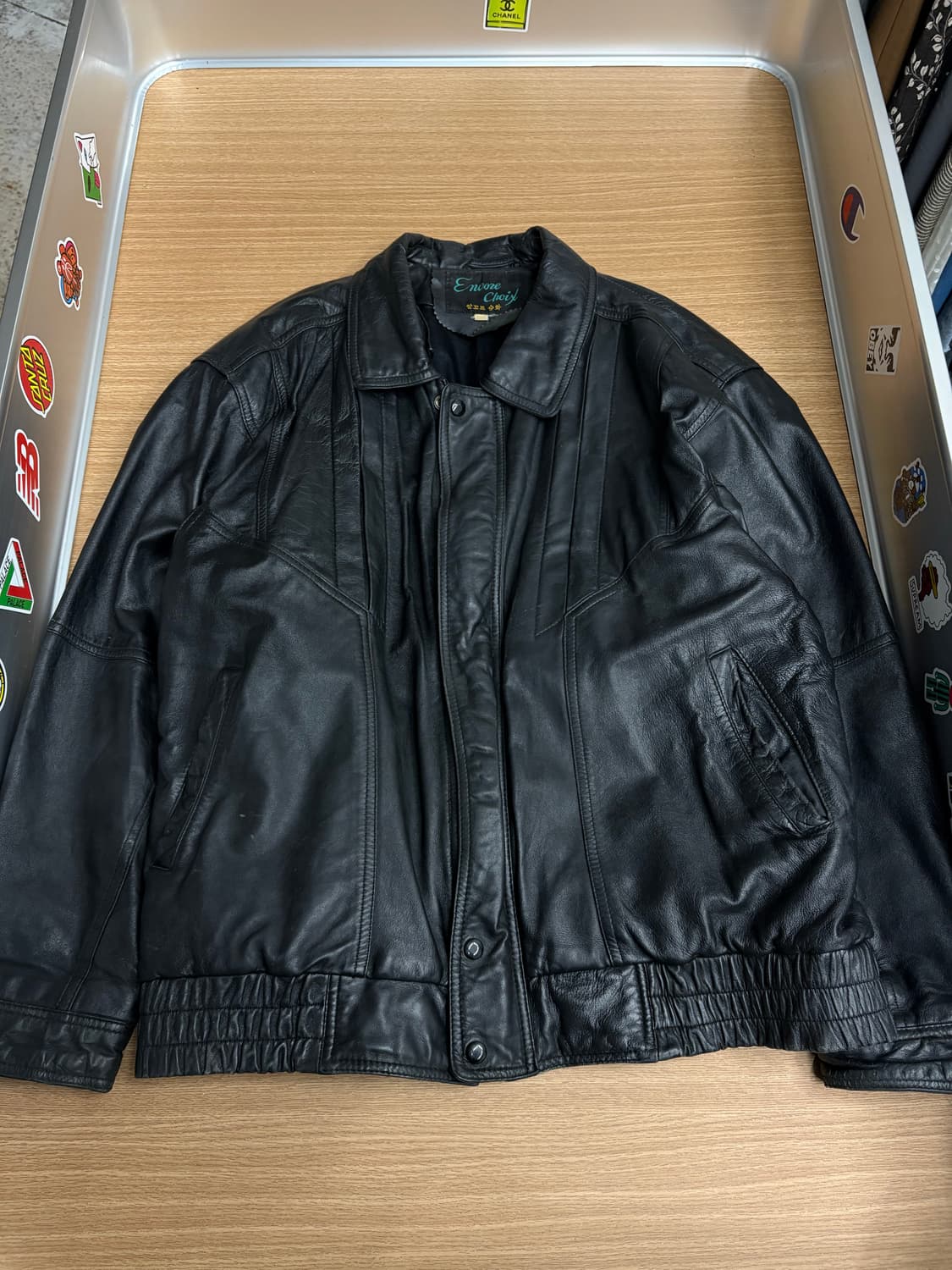 봄버 양가죽 자켓 상품이미지1