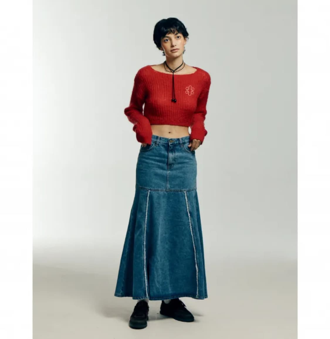 와이낫어스 mohair boat neck knit sweater - re 상품이미지7