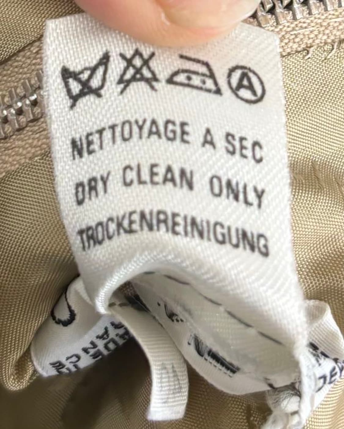 셀린느 브라운 핀턱 미디 스커트 상품이미지8