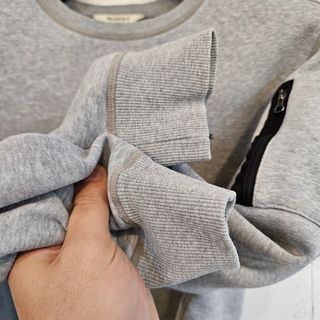 95(m) 빈폴 기모 맨투맨 상품이미지6